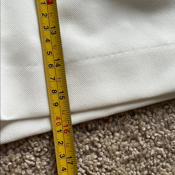 Nine West White High Waist Dress Shorts - Picture 7 of 7